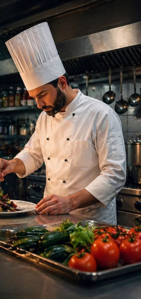 Chef preparando un pedido para Rapidin